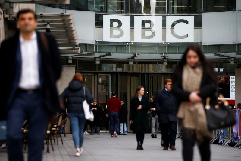 &copy; Reuters. الصين تحظر بث الخدمة الدولية لهيئة الإذاعة البريطانية