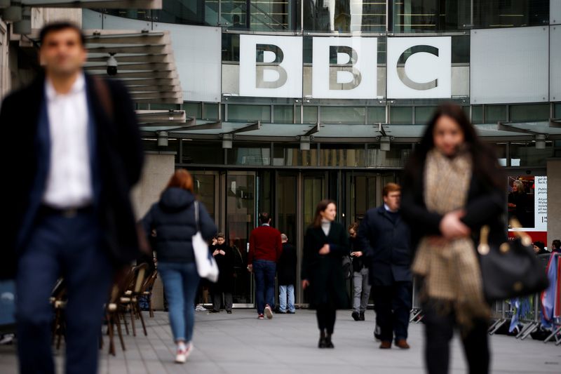 &copy; Reuters. 中国、ＢＢＣワールドの国内放送禁止　英当局の措置受け