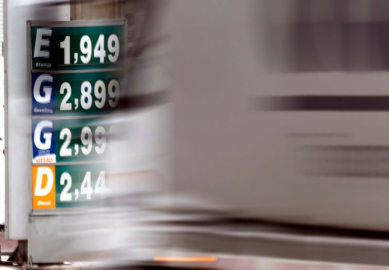 © Reuters. Preços de combustíveis