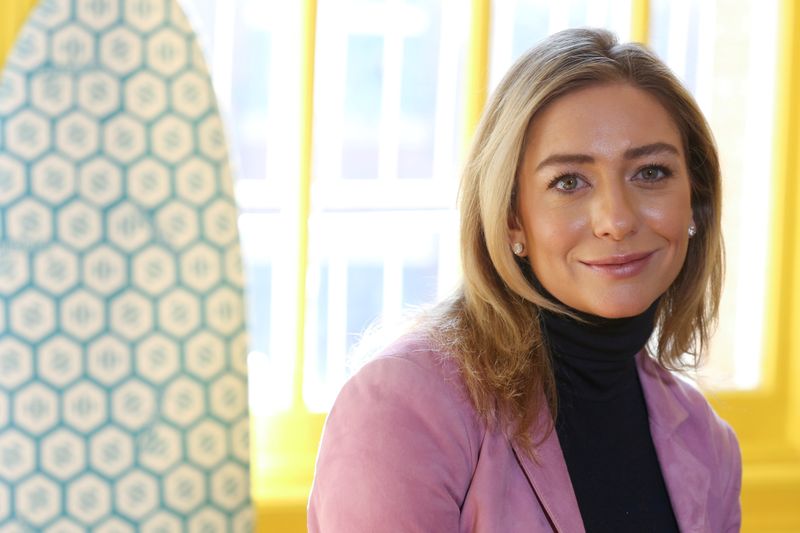 &copy; Reuters. FILE PHOTO: Bumble founder and CEO Whitney Wolfe Herd sits for a portrait in the Manhattan borough of New York City