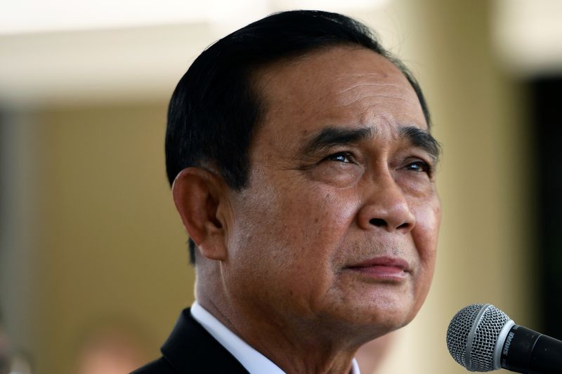 &copy; Reuters. قائد انقلاب ميانمار يطلب من نظيره التايلاندي المساعدة لتحقيق الديمقراطية