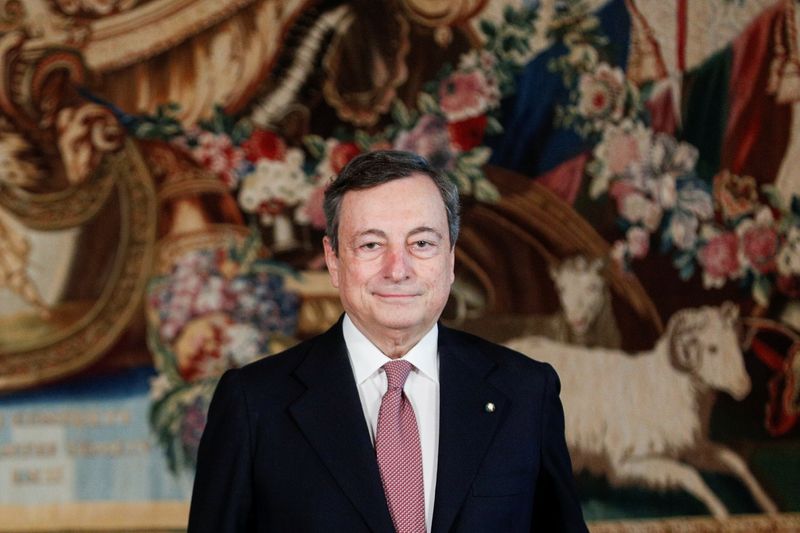 &copy; Reuters. イタリア首相にドラギ氏就任、コロナ危機からの脱却へかじ取り