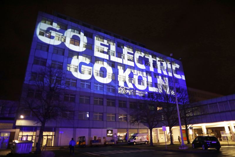 © Reuters. Ford Motor Company headquarters in Cologne