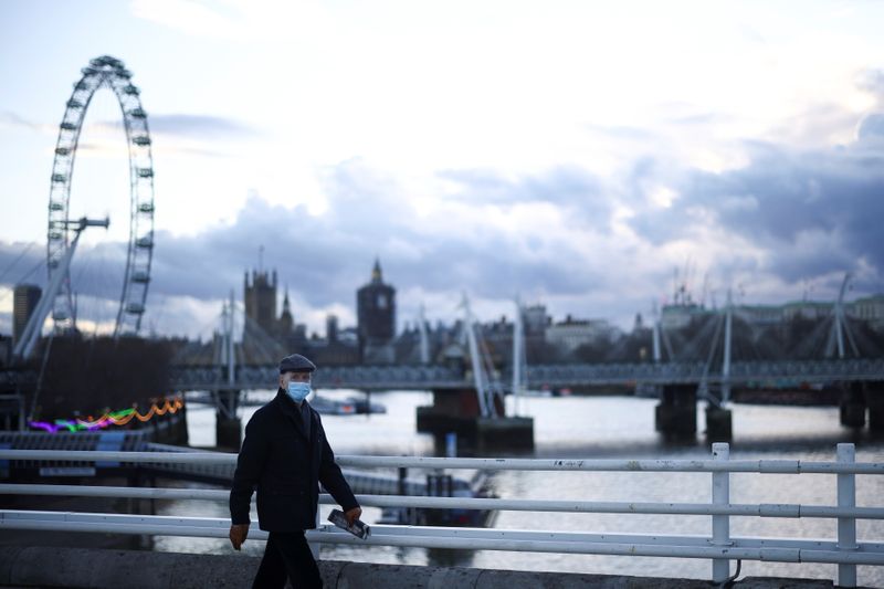 &copy; Reuters. Outbreak of the coronavirus disease (COVID-19) in London