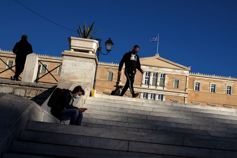 © Reuters. Coronavirus disease (COVID-19) pandemic in Athens