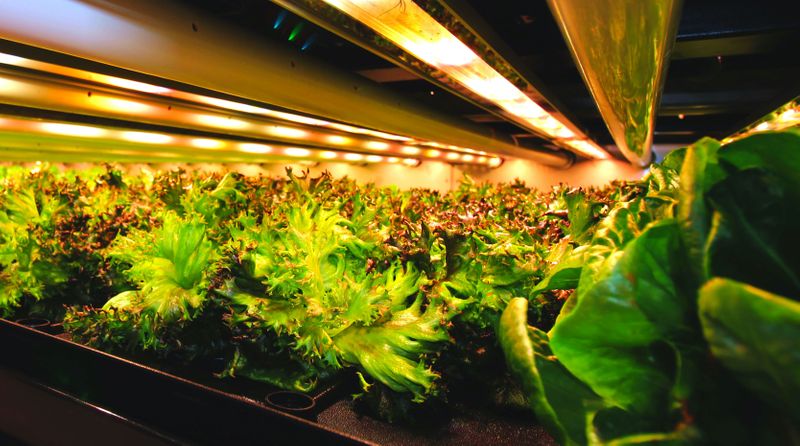 &copy; Reuters. Investors plant money in indoor farms amid pandemic food disruptions