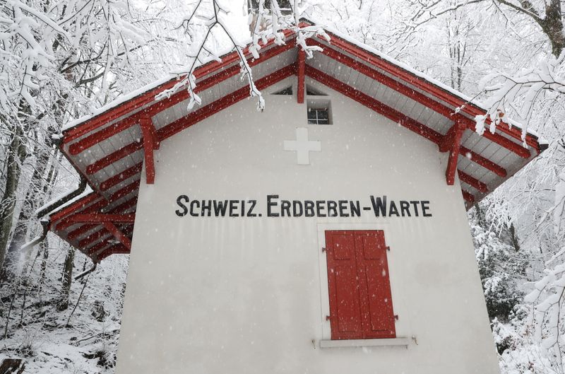 © Reuters. Seismic observatory Degenried at ETH Zurich