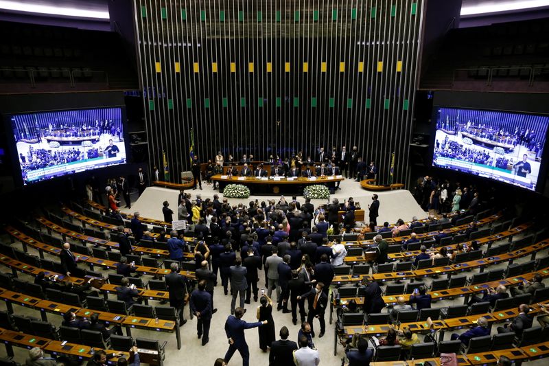 &copy; Reuters. Plenário da Câmara dos Deputados