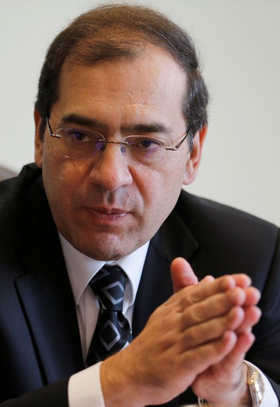 &copy; Reuters. وزير مصري: إعادة تشغيل مصنع إسالة الغاز بدمياط وتصدير أول شحنة خلال أيام