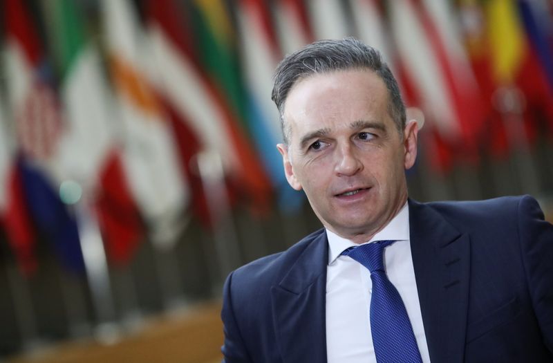 &copy; Reuters. Heiko Maas, ministro degli Esteri tedesco