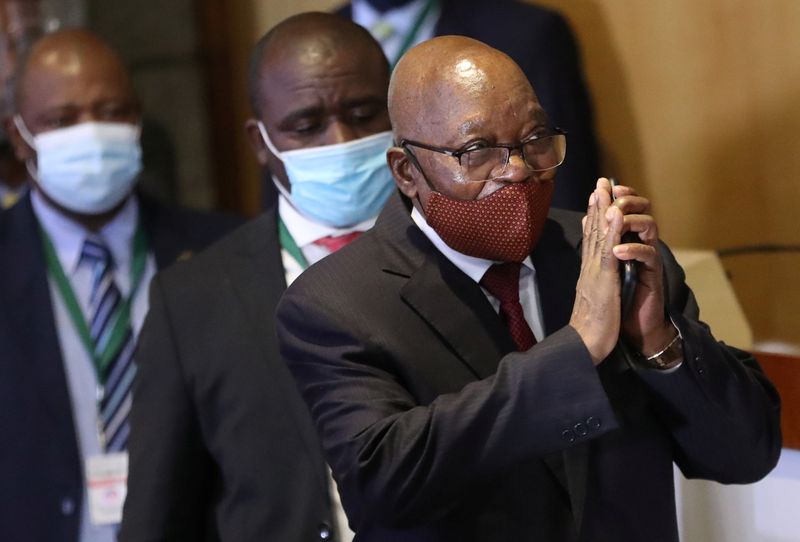 South African corruption inquiry wants Zuma jailed for two years after no-show