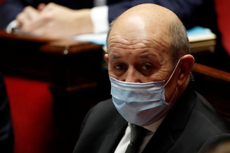 &copy; Reuters. وزير الخارجية الفرنسي: برنامج إيران النووي &quot;مقلق&quot;