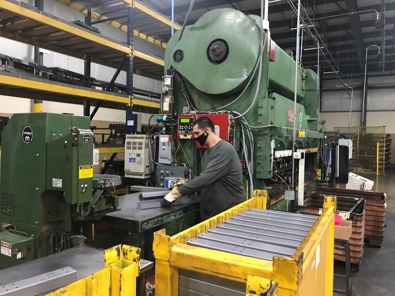 U.S. manufacturers grapple with steel shortages, soaring prices