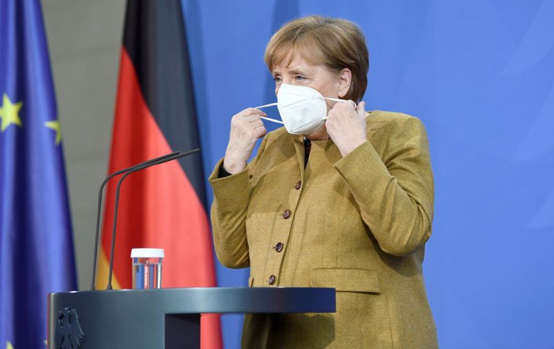 &copy; Reuters. ドイツ、新型コロナ第3波　制限解除は慎重にー首相＝関係筋
