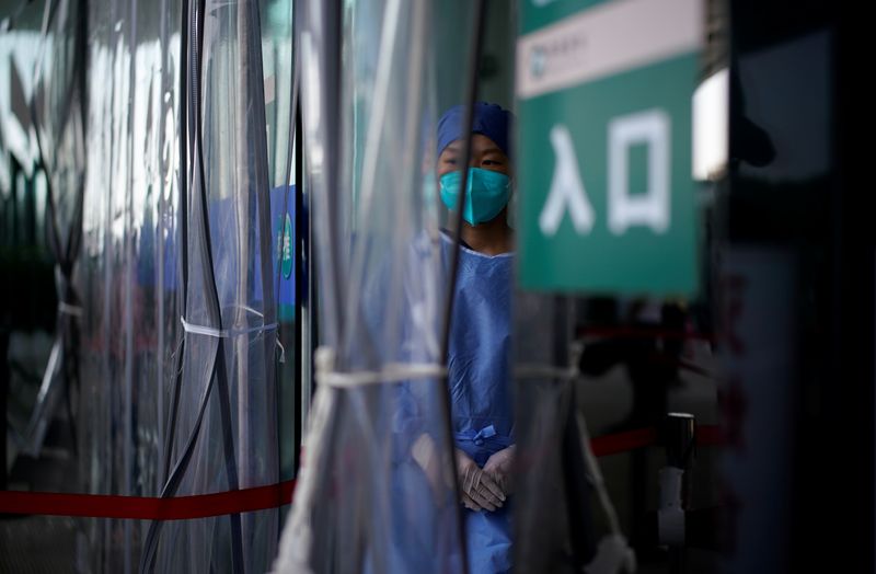 &copy; Reuters. The coronavirus disease (COVID-19) outbreak, in Wuhan