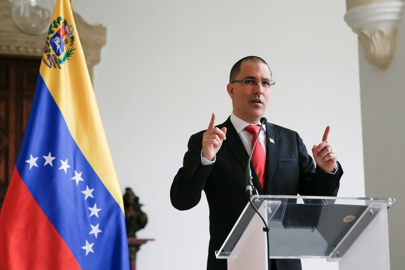 &copy; Reuters. Chanceler venezuelano, Jorge Arreaza