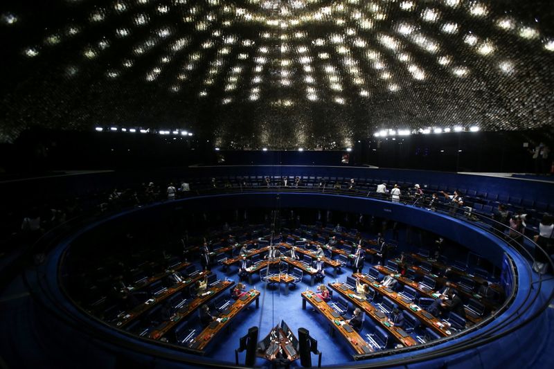 &copy; Reuters. Plenário do Senado