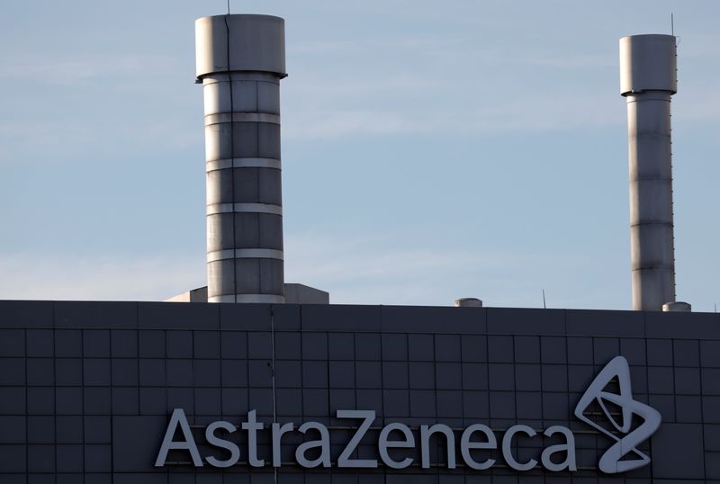 &copy; Reuters. View of the AstraZeneca factory in Dunkirk