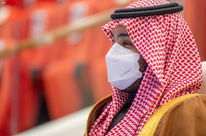 &copy; Reuters. Príncipe da coroa saudita, Mohammed bin Salman, em Riad