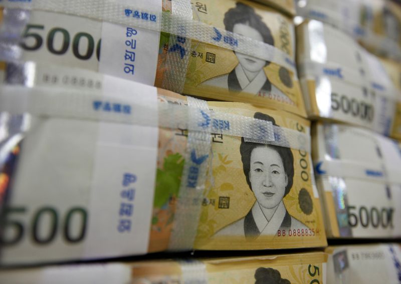 &copy; Reuters. 韓国中銀、政策金利を0.50％に据え置き　市場の予想通り