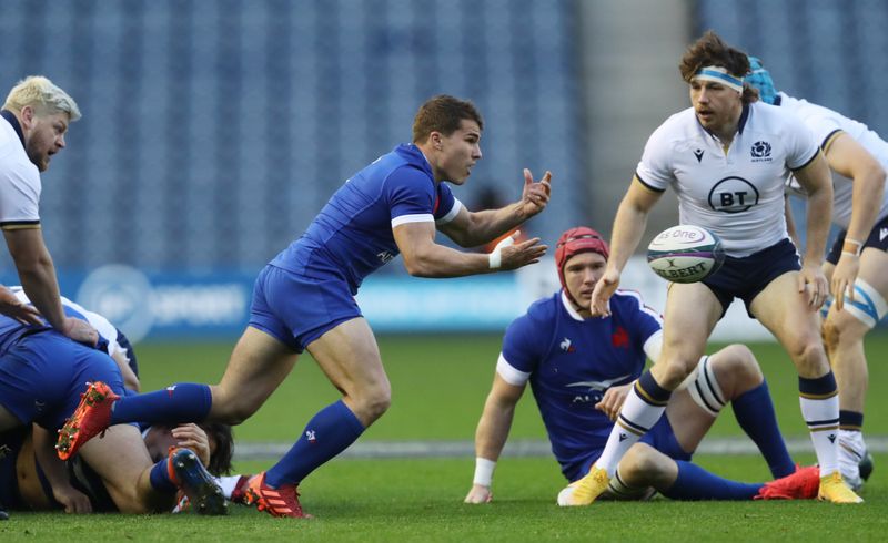 &copy; Reuters. CORONAVIRUS: REPORT DU MATCH DE RUGBY FRANCE-ECOSSE