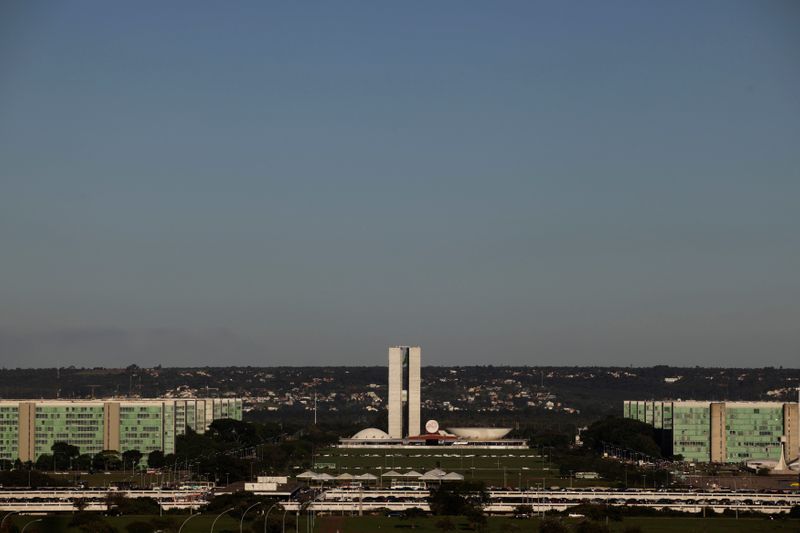 &copy; Reuters. Esplanada dos Ministérios com Congresso Nacional ao fundo, Brasília