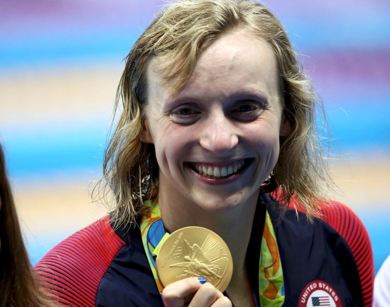Ledecky anticipates fierce competition at Tokyo Games