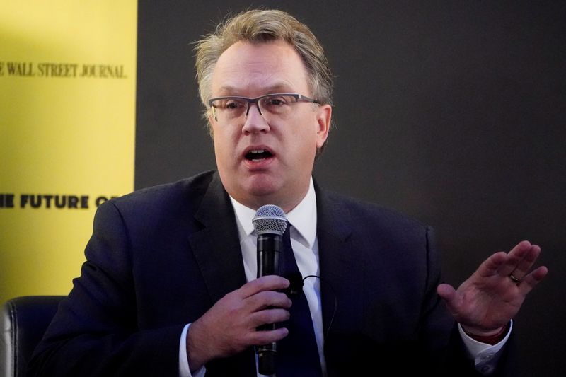 &copy; Reuters. John Williams, CEO of the Federal Reserve Bank of New York, speaks at an event in New York