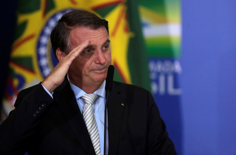 &copy; Reuters. Presidente Jair Bolsonaro