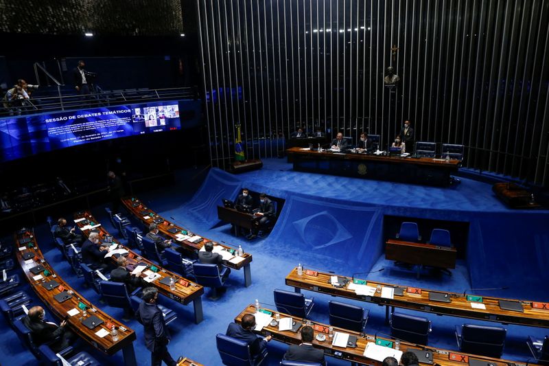 &copy; Reuters. Plenário do Senado