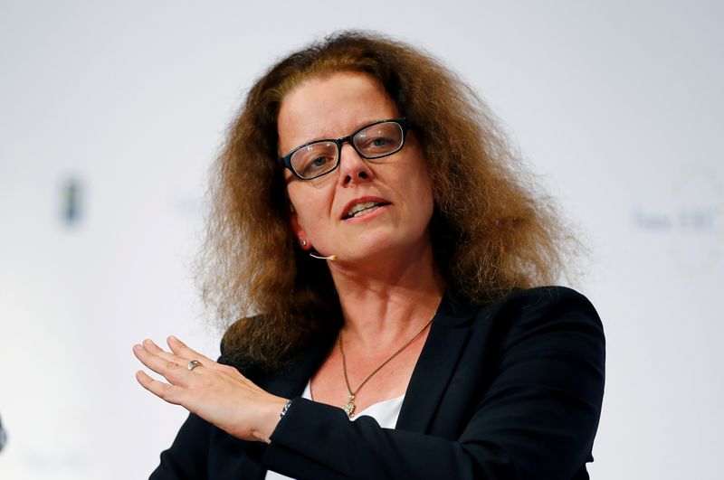 &copy; Reuters. Isabel Schnabel, membro del Comitato esecutivo Bce, a Francoforte