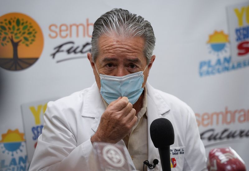 &copy; Reuters. Juan Carlos Zevallos, que renunciou ao cargo de ministro da Saúde do Equador