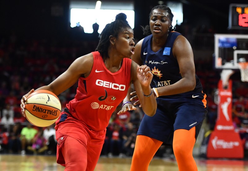 &copy; Reuters. WNBA: Finals-Connecticut Sun at Washington Mystics