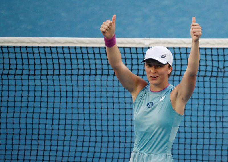 &copy; Reuters. FILE PHOTO: Australian Open