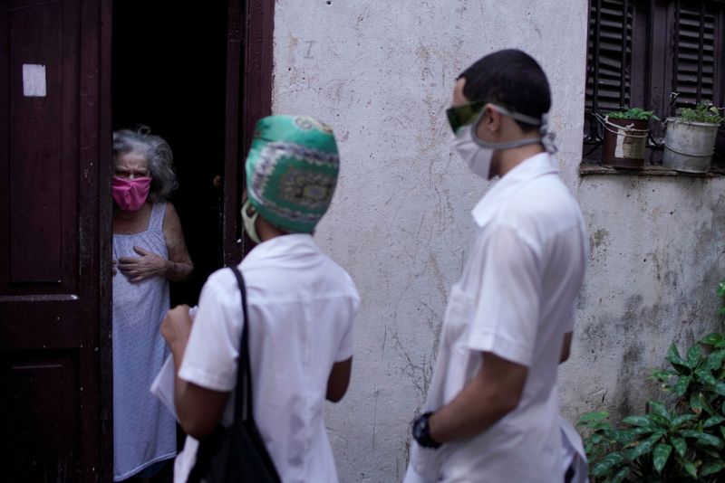 &copy; Reuters. Coronavirus disease (COVID-19) outbreak in Havana