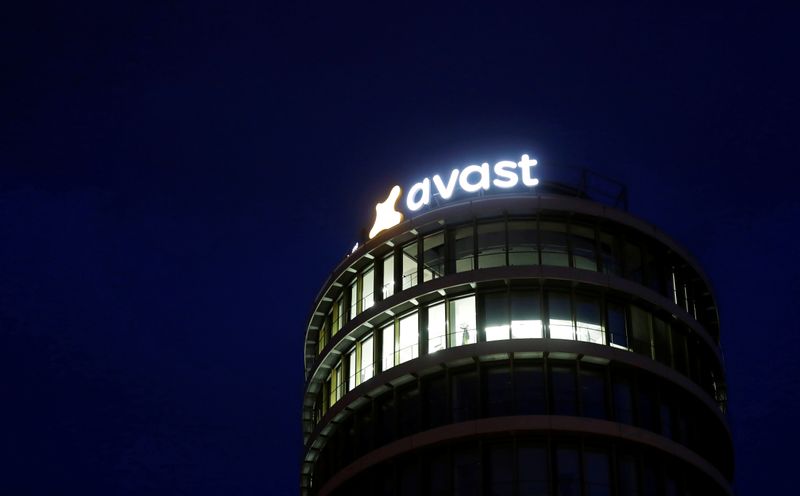 &copy; Reuters. The logo of Avast Software company is seen at its headquarters in Prague