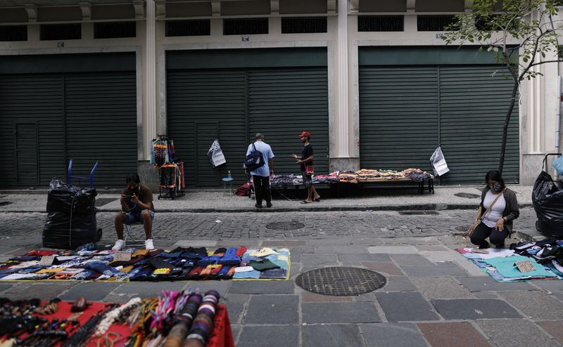 &copy; Reuters. Outbreak of the coronavirus disease (COVID-19), in Rio de Janeiro