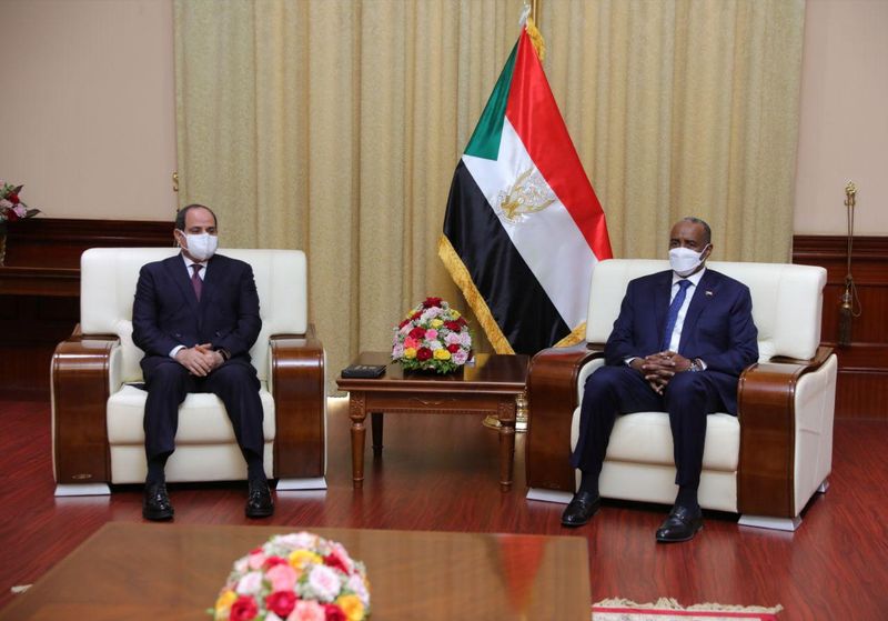 &copy; Reuters. الرئيس المصري يزور السودان لبحث قضيتي الأمن والسد الإثيوبي