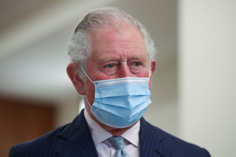 &copy; Reuters. Prince Charles and Camilla visit Queen Elizabeth Hospital in Birmingham