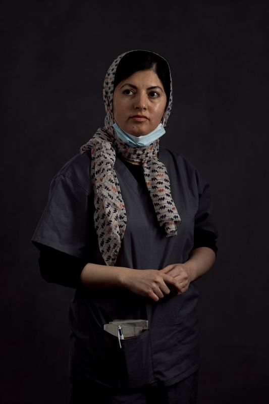 © Reuters. International Women's Day NHS Portraits