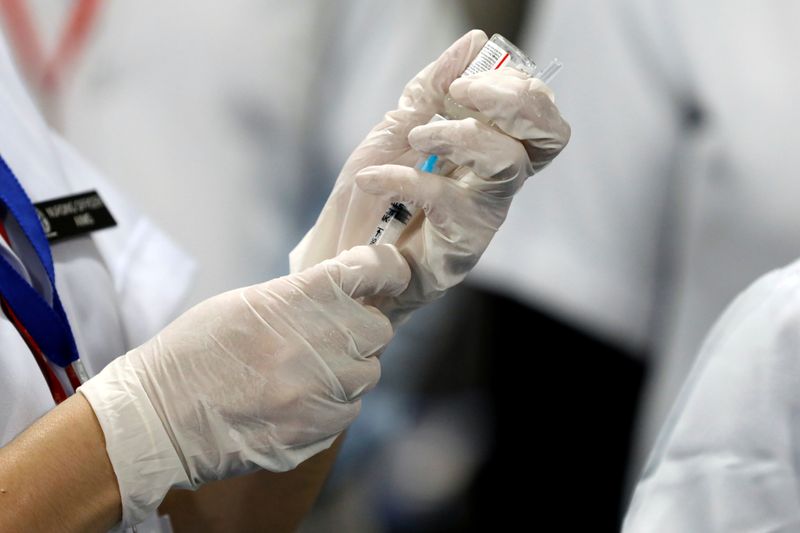&copy; Reuters. インド、日米豪にワクチン生産設備への投資を要請　中国に対抗