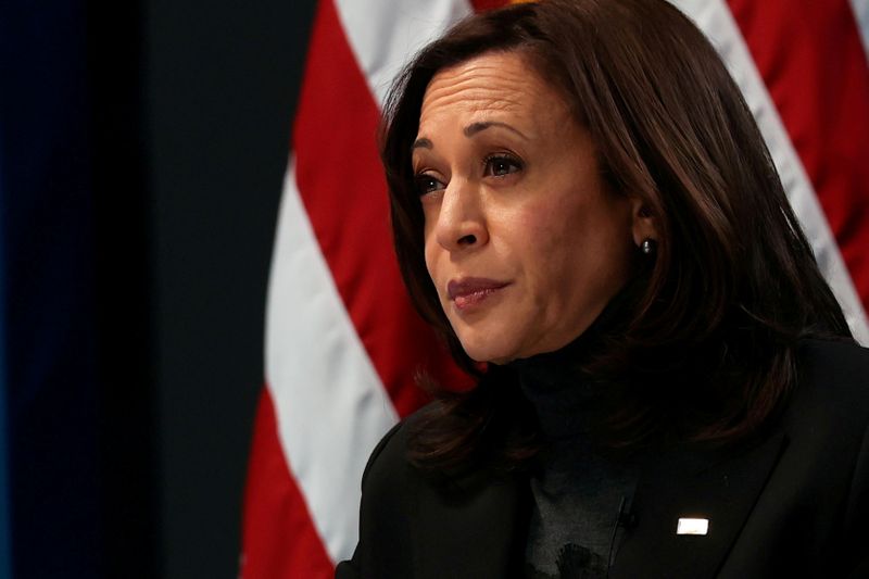 © Reuters. Vice-presidente dos EUA, Kamala Harris