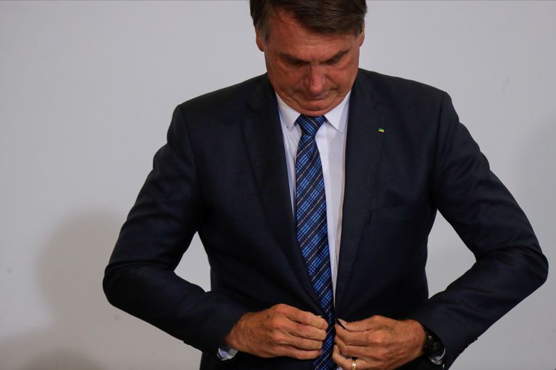 &copy; Reuters. Presidente Jair Bolsonaro
