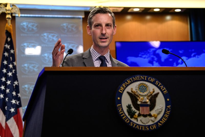 &copy; Reuters. أمريكا: من السابق لأوانه تحديد كيفية سير محادثات السلام الأفغانية