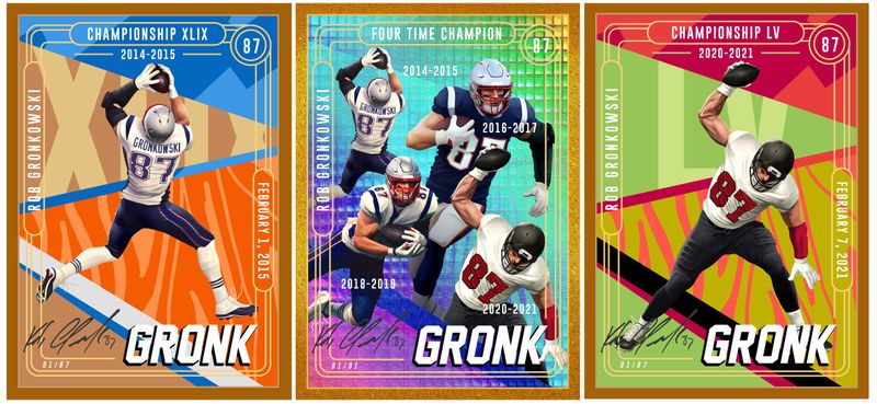 Gronk brings sports memorabilia into digital age with NFT trading cards