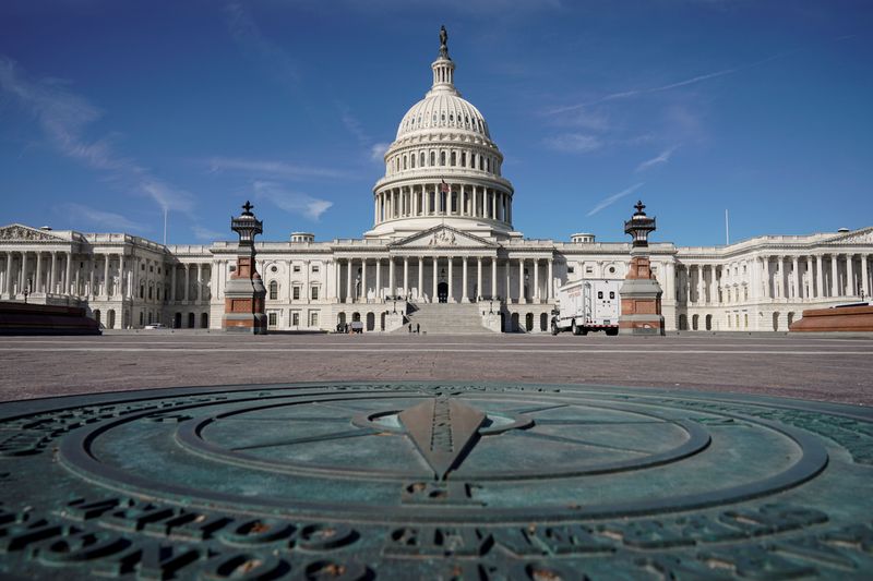 © Reuters. Vista do Capitólio, em Washington (EUA)