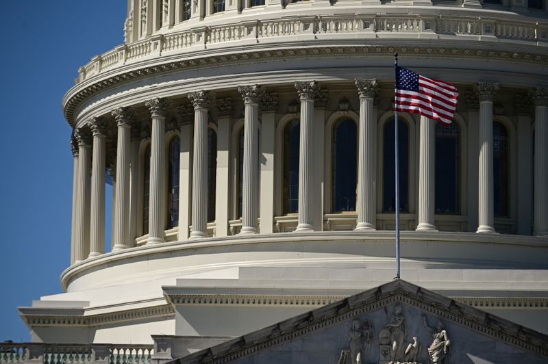 &copy; Reuters. The U.S. Capitol is seenas the House prepares to debate the Senate&apos;s version of U.S. President Biden&apos;s COVID-19 relief plan in Washington