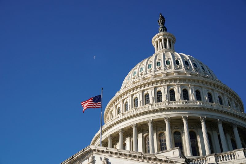 &copy; Reuters. The U.S. Capitol dome is seen in Washington