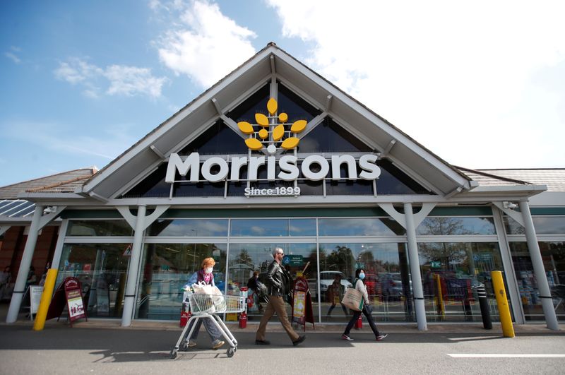 &copy; Reuters. FILE PHOTO: A Morrisons store is pictured in St Albans