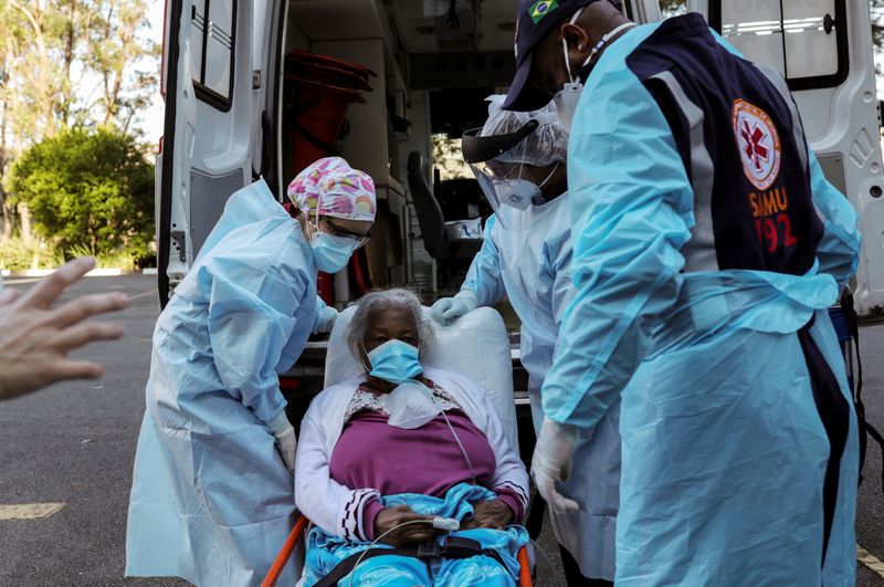 &copy; Reuters. Pandemia de Covid-19 em São Paulo